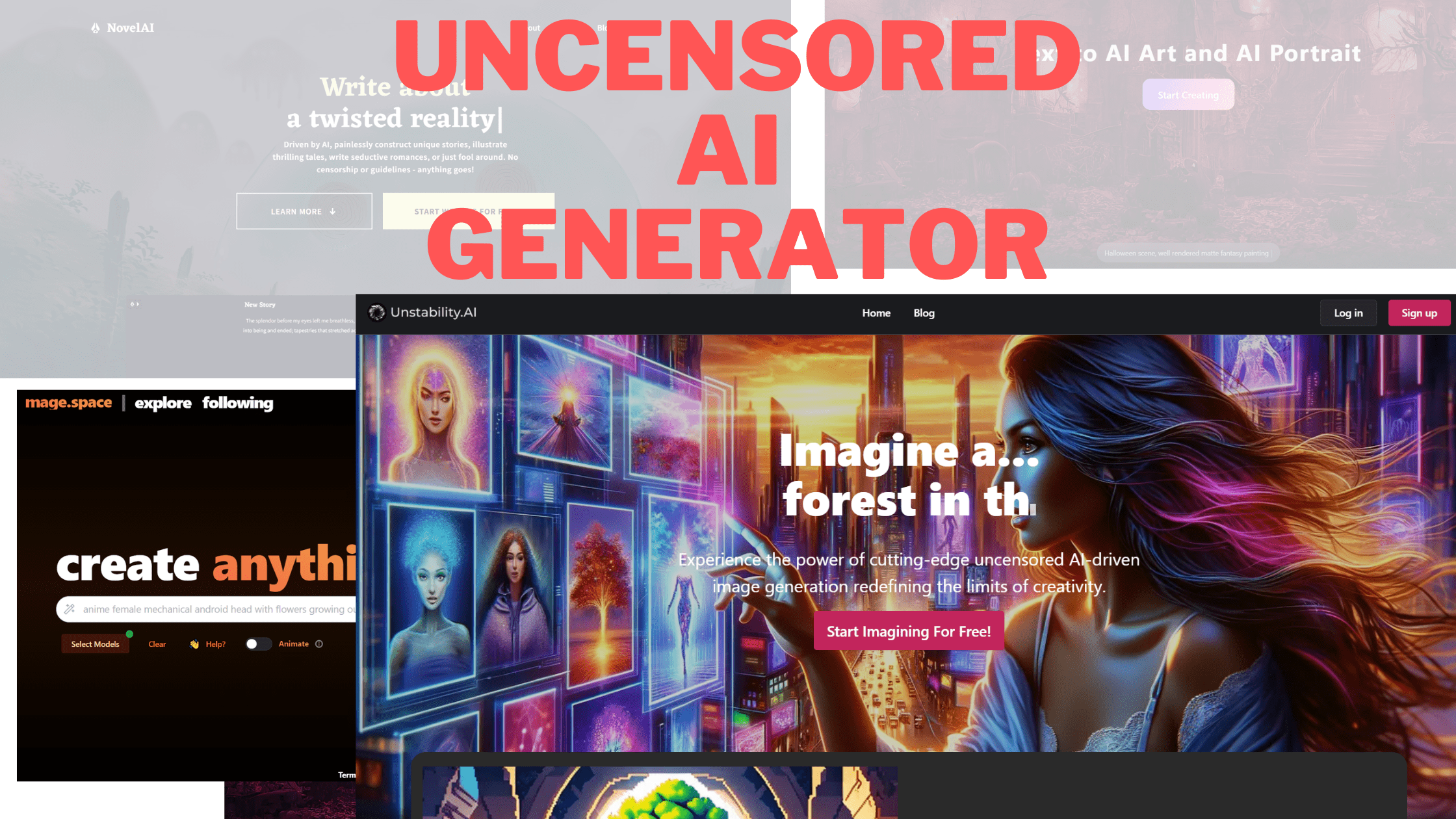 Top 10 Uncensored Ai Generator Tools